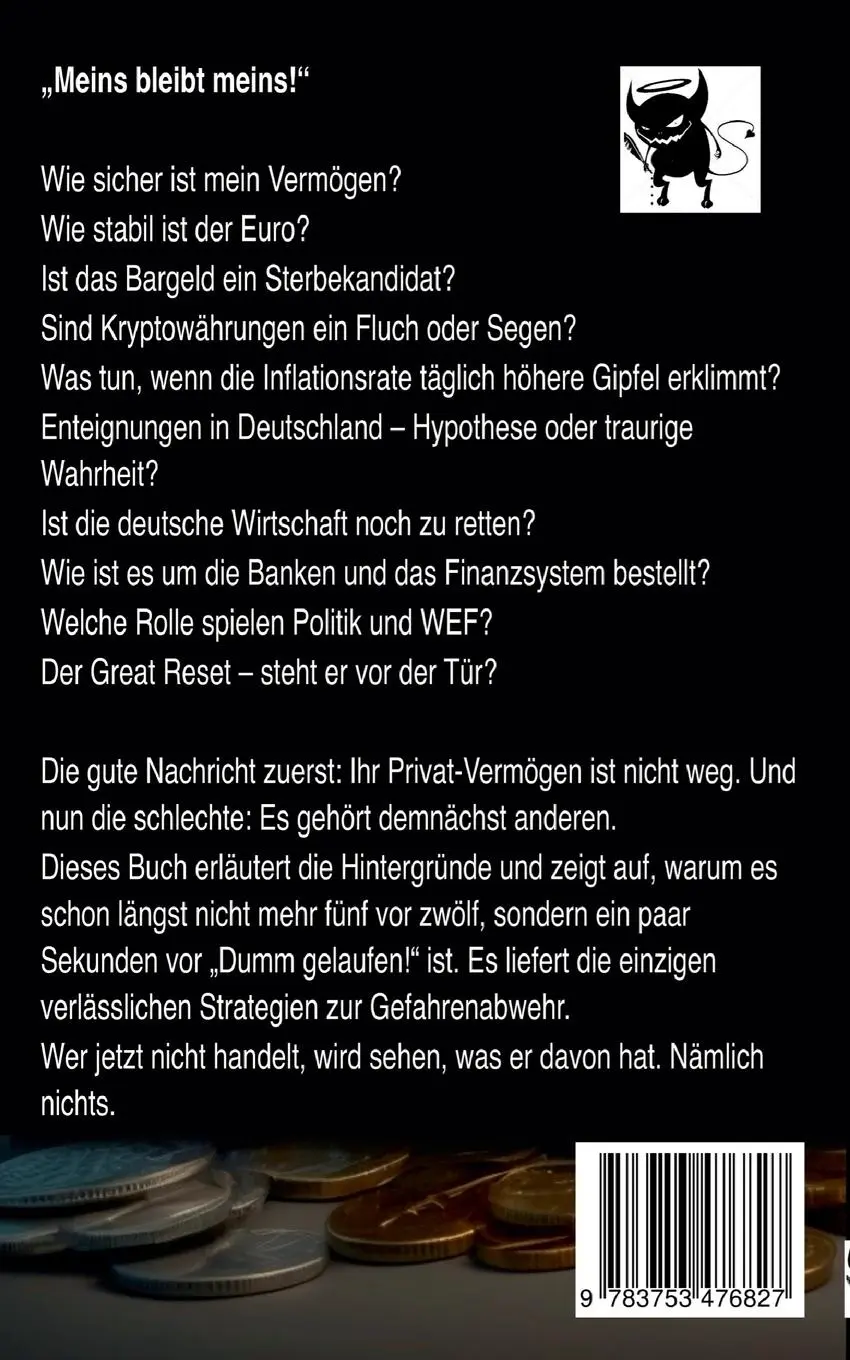 Rückseite: 9783753476827 | Meins bleibt meins! | Vermögensschutz in Krisenzeiten | Boss | Buch
