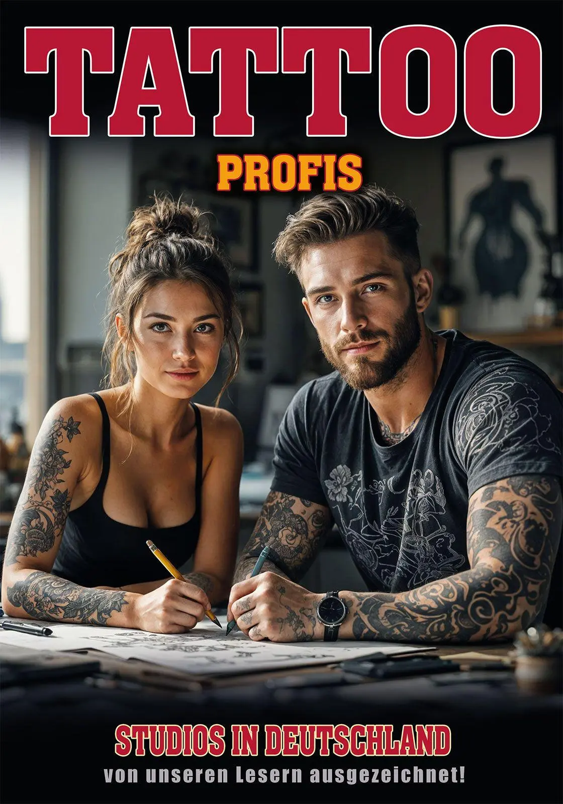 Cover: 9783946386827 | Tattoo Profis 2 | Studios in Deutschland 2025 | Kruhm Verlag | Buch