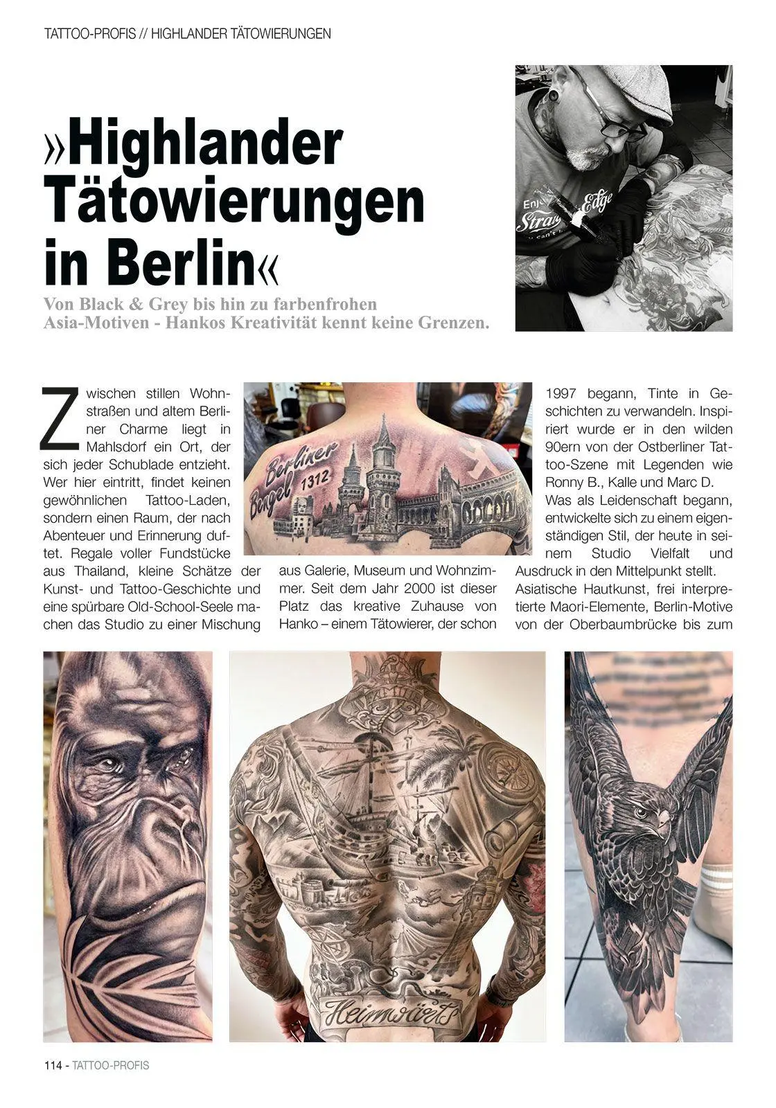 Bild: 9783946386827 | Tattoo Profis 2 | Studios in Deutschland 2025 | Kruhm Verlag | Buch
