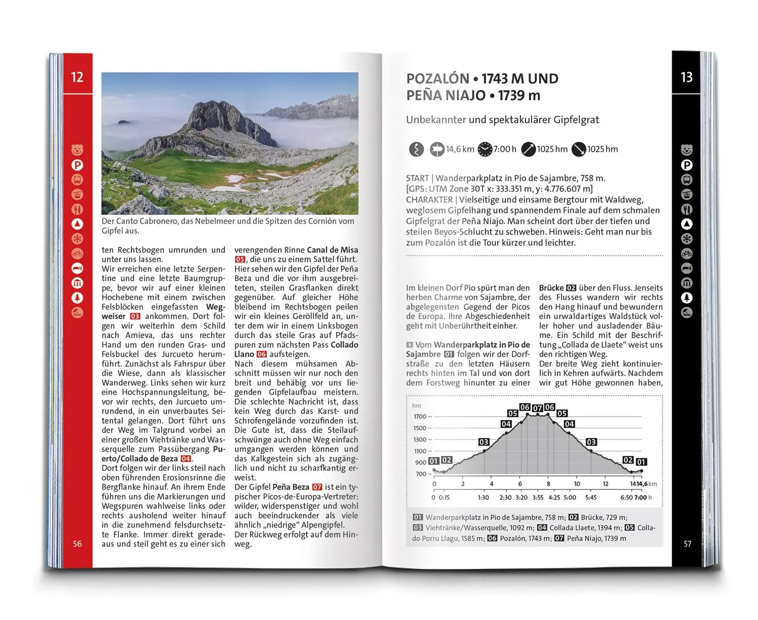 Bild: 9783991216827 | KOMPASS Wanderführer Picos de Europa, 55 Touren mit Extra-Tourenkarte