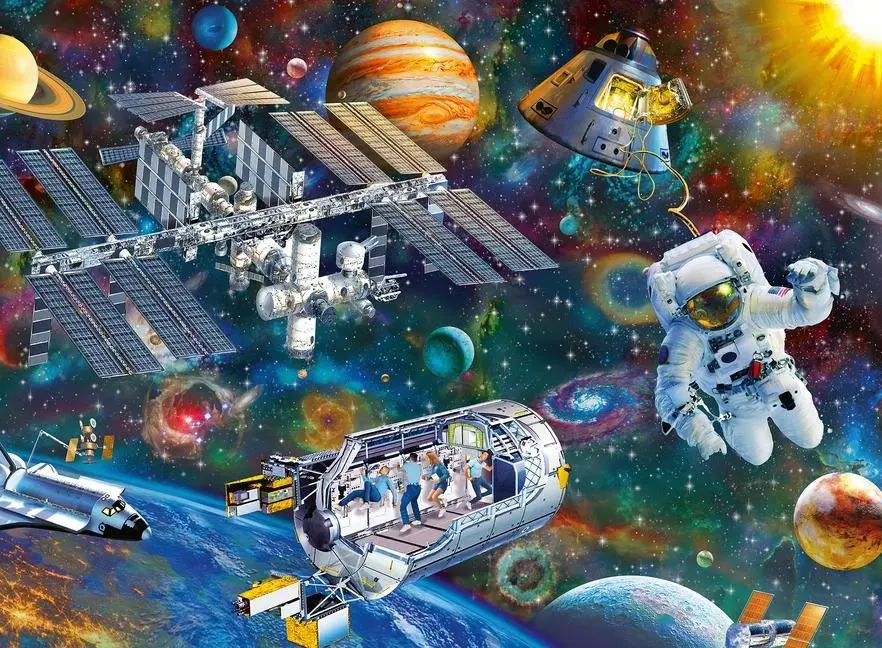 Bild: 4005556126927 | Expedition Weltraum - Puzzle mit 200 Teilen | Spiel | Kinderpuzzle