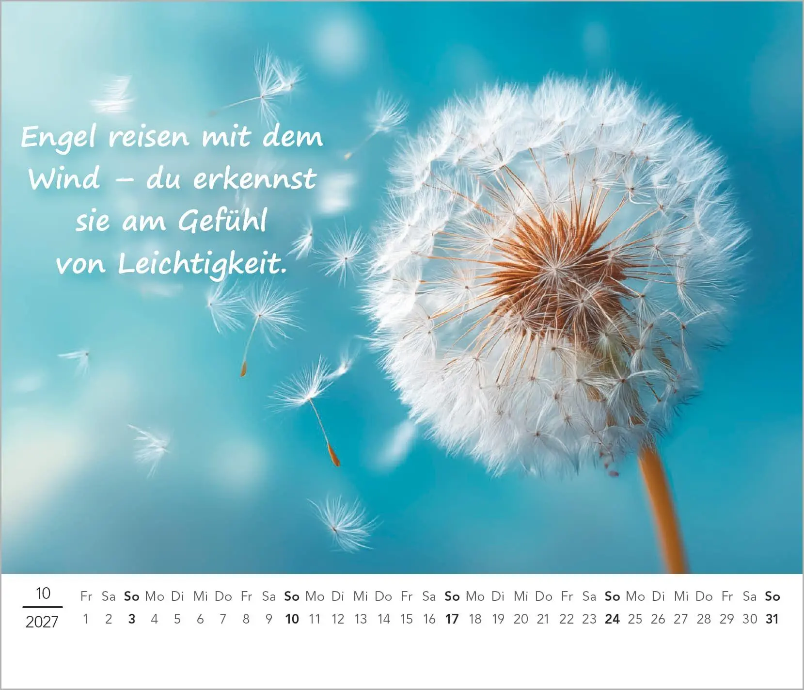 Bild: 4069095016927 | Der kleine Kalender, der mit Engeln für dich da ist 2027 | Kalender