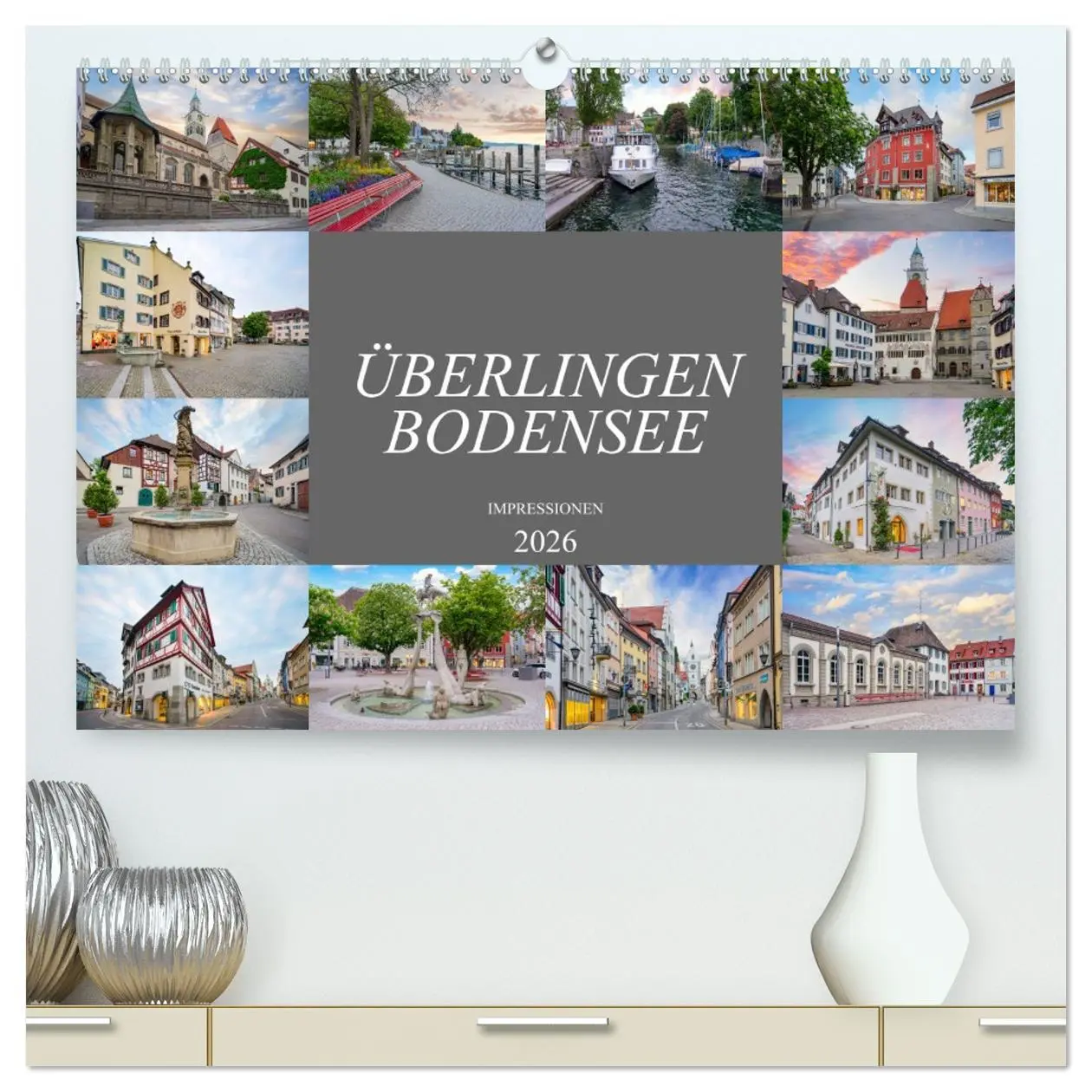 Cover: 9783457456927 | Überlingen Bodensee Impressionen (hochwertiger Premium Wandkalender...
