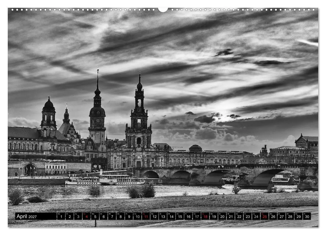 Bild: 9783594146927 | Dresden Faszination Schwarz Weiss (hochwertiger Premium...
