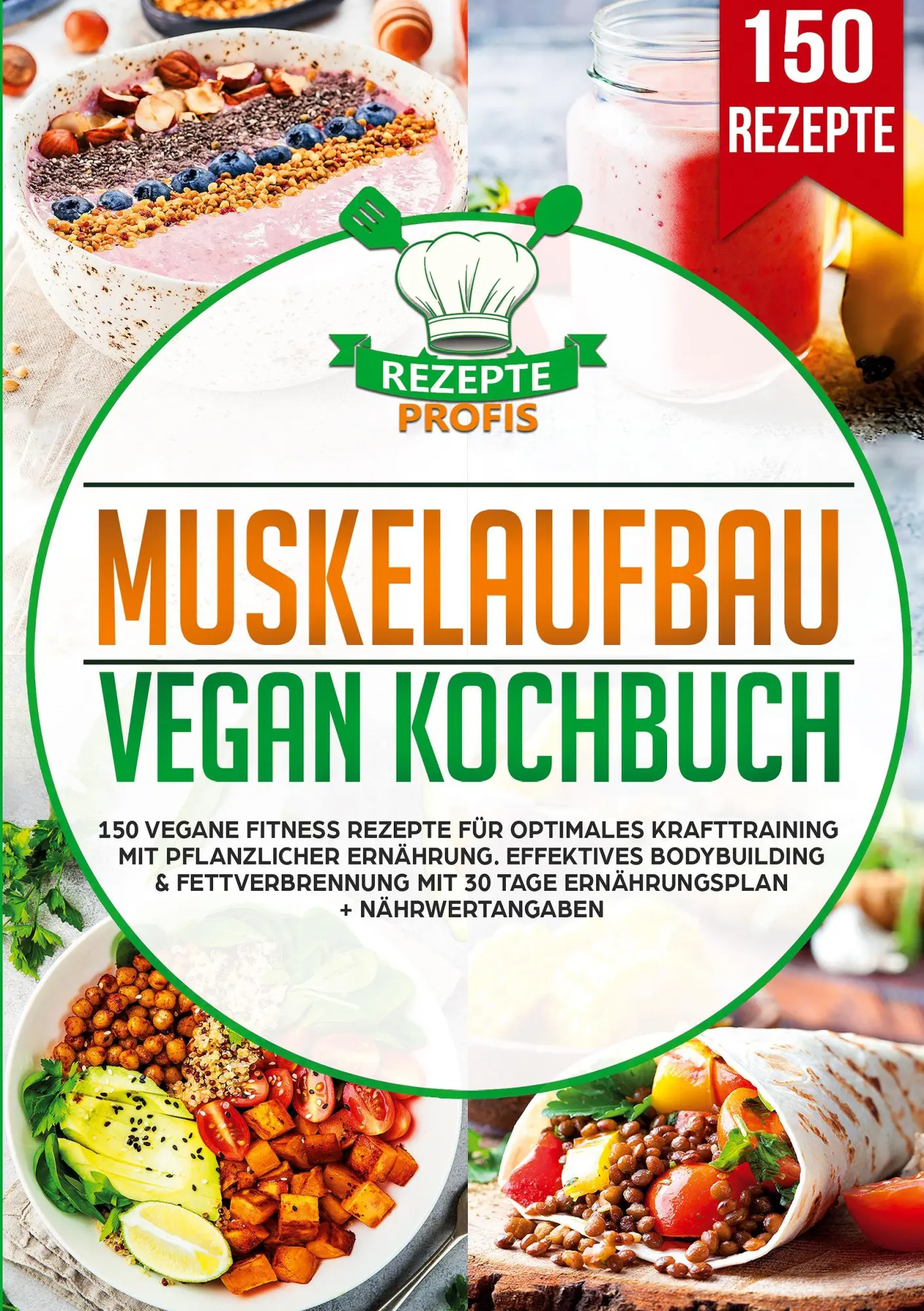 Cover: 9783690486927 | Muskelaufbau Vegan Kochbuch | Rezepte Profis | Taschenbuch | 212 S.