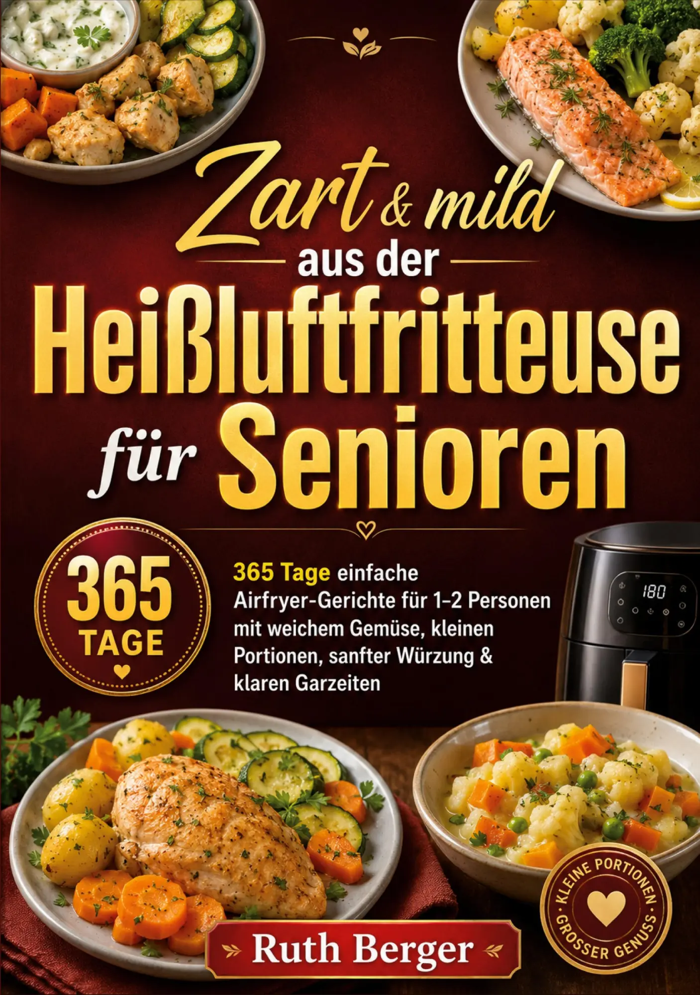 Cover: 9783695126927 | Zart &amp; mild aus der Heißluftfritteuse für Senioren | Ruth Berger