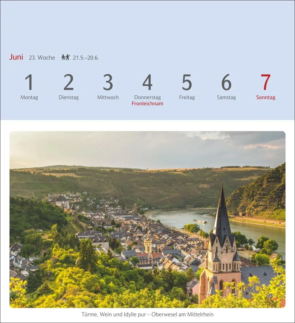 Bild: 9783840036927 | Entdeckungsreise durch Deutschland Postkartenkalender 2026 - 53...