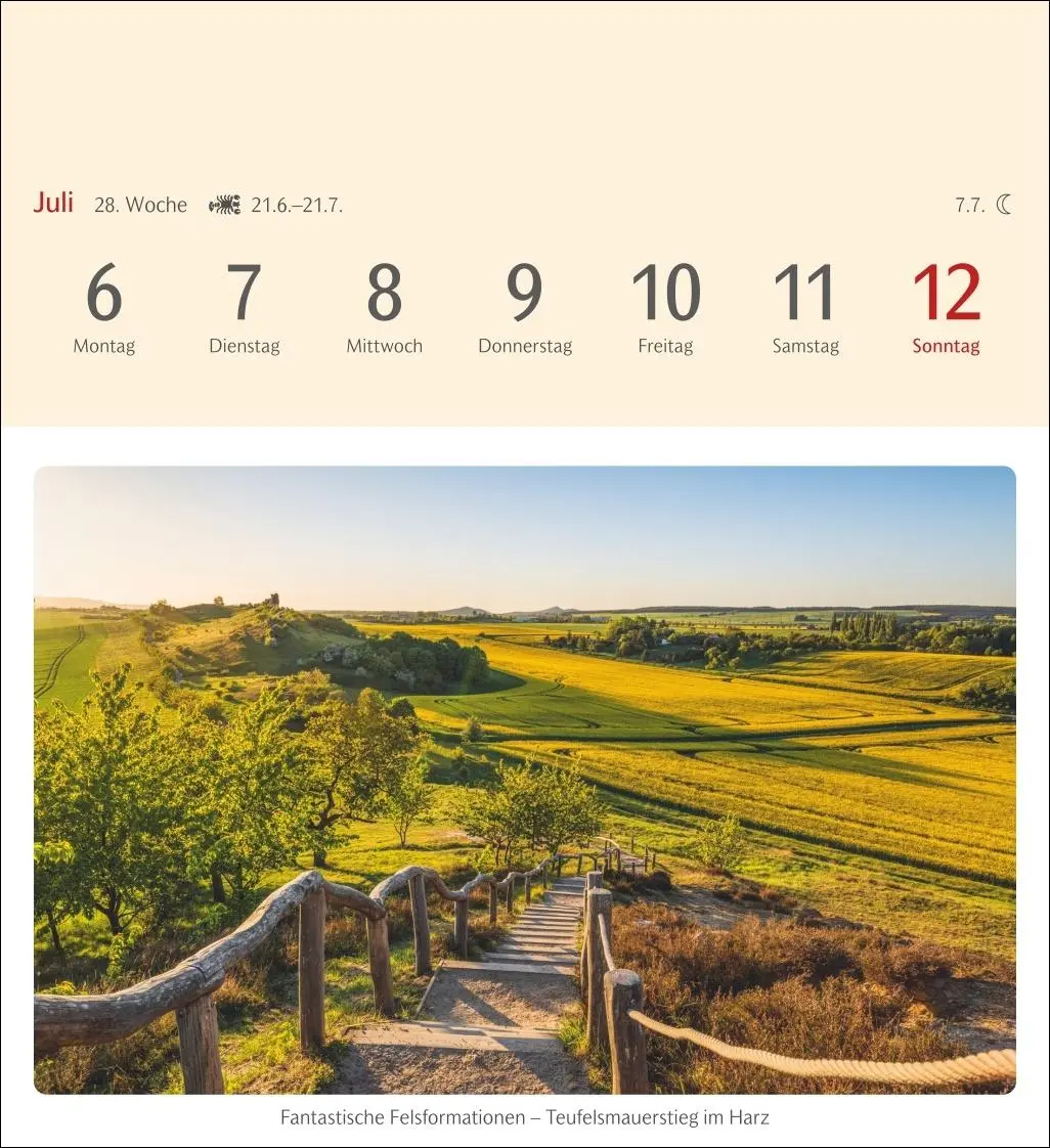 Bild: 9783840036927 | Entdeckungsreise durch Deutschland Postkartenkalender 2026 - 53...