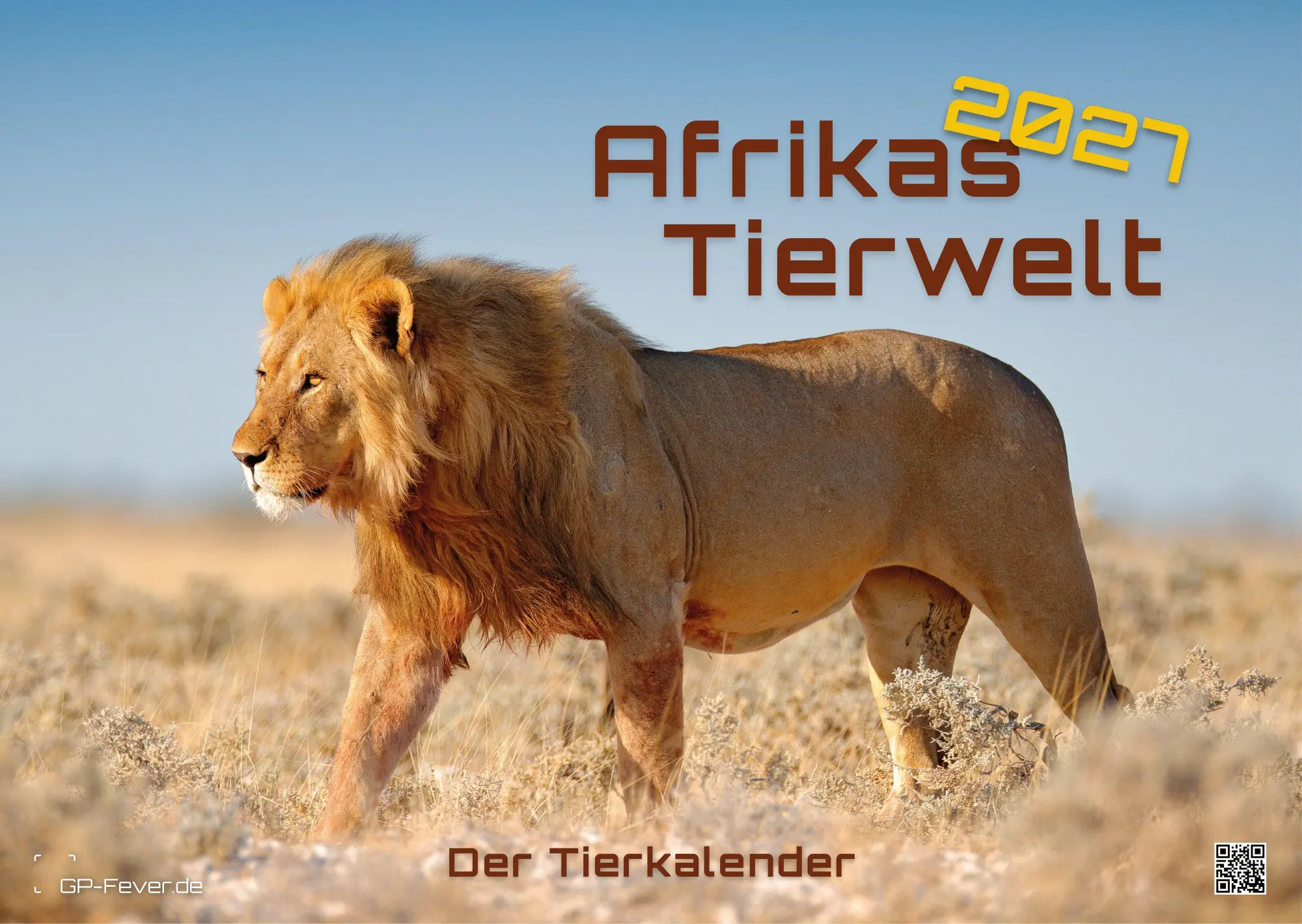 Cover: 9783986736927 | Afrikas Tierwelt - Der Tierkalender - 2027 - Kalender DIN A3 | de