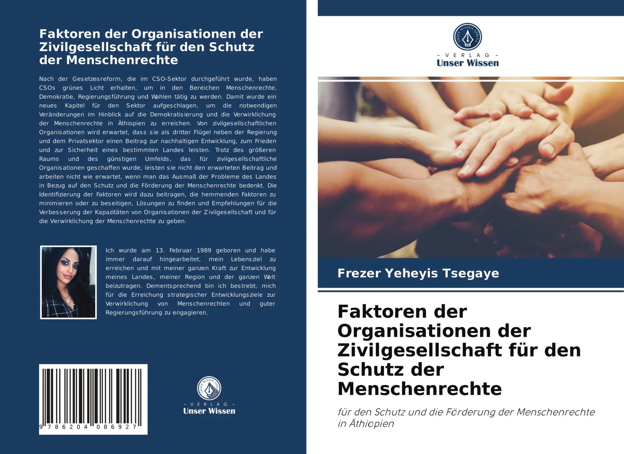 Cover: 9786204086927 | Faktoren der Organisationen der Zivilgesellschaft für den Schutz...