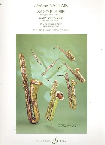 Cover: 9790043066927 | Saxo Plaisir 1 | Jérôme Naulais | Buch | Gerard Billaudot Editeur SA