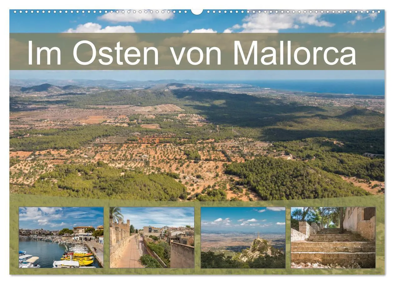 Cover: 9783457897027 | Im Osten von Mallorca (Wandkalender 2026 DIN A2 quer), CALVENDO...