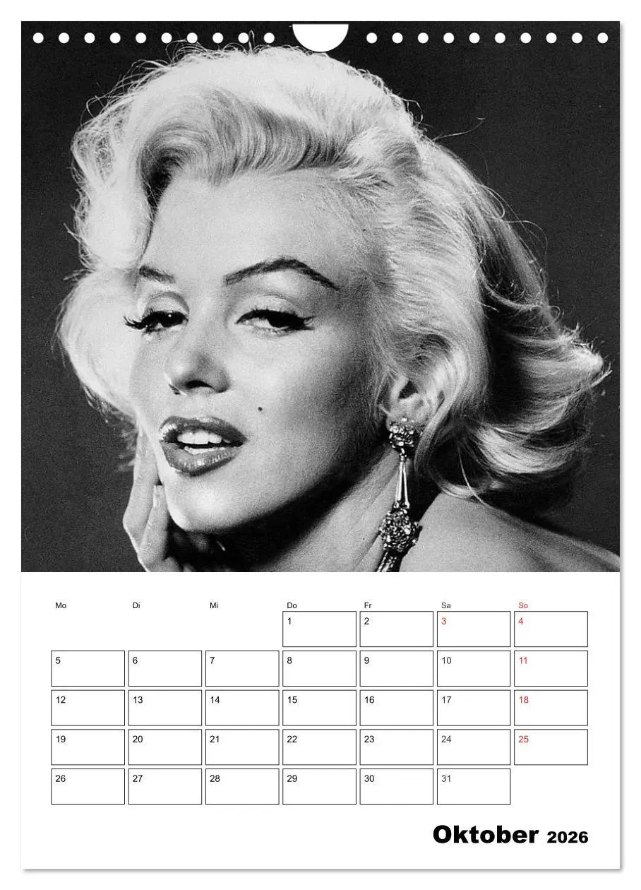 Bild: 9783516437027 | Marilyn Monroe. Weltstar und Sexsymbol (Wandkalender 2026 DIN A4...