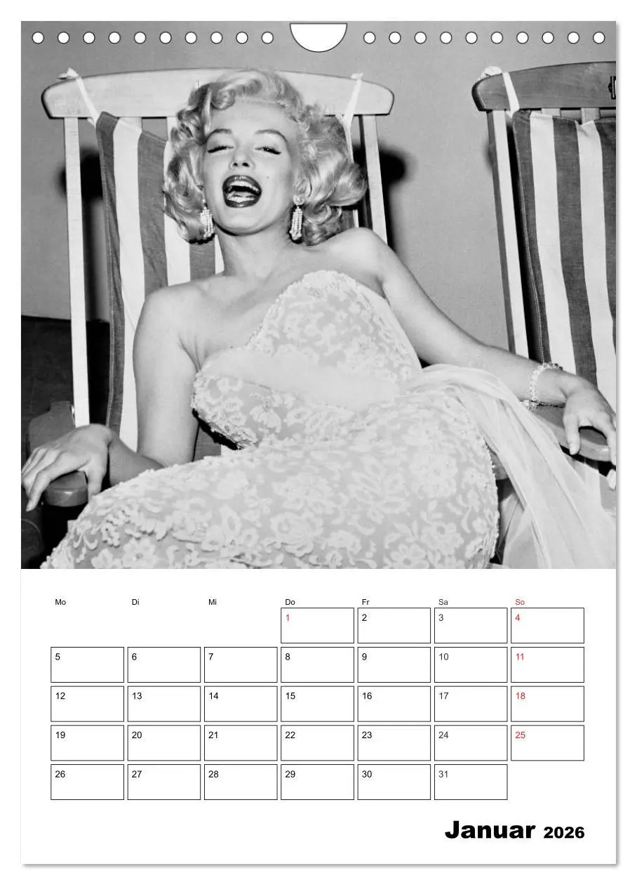 Bild: 9783516437027 | Marilyn Monroe. Weltstar und Sexsymbol (Wandkalender 2026 DIN A4...