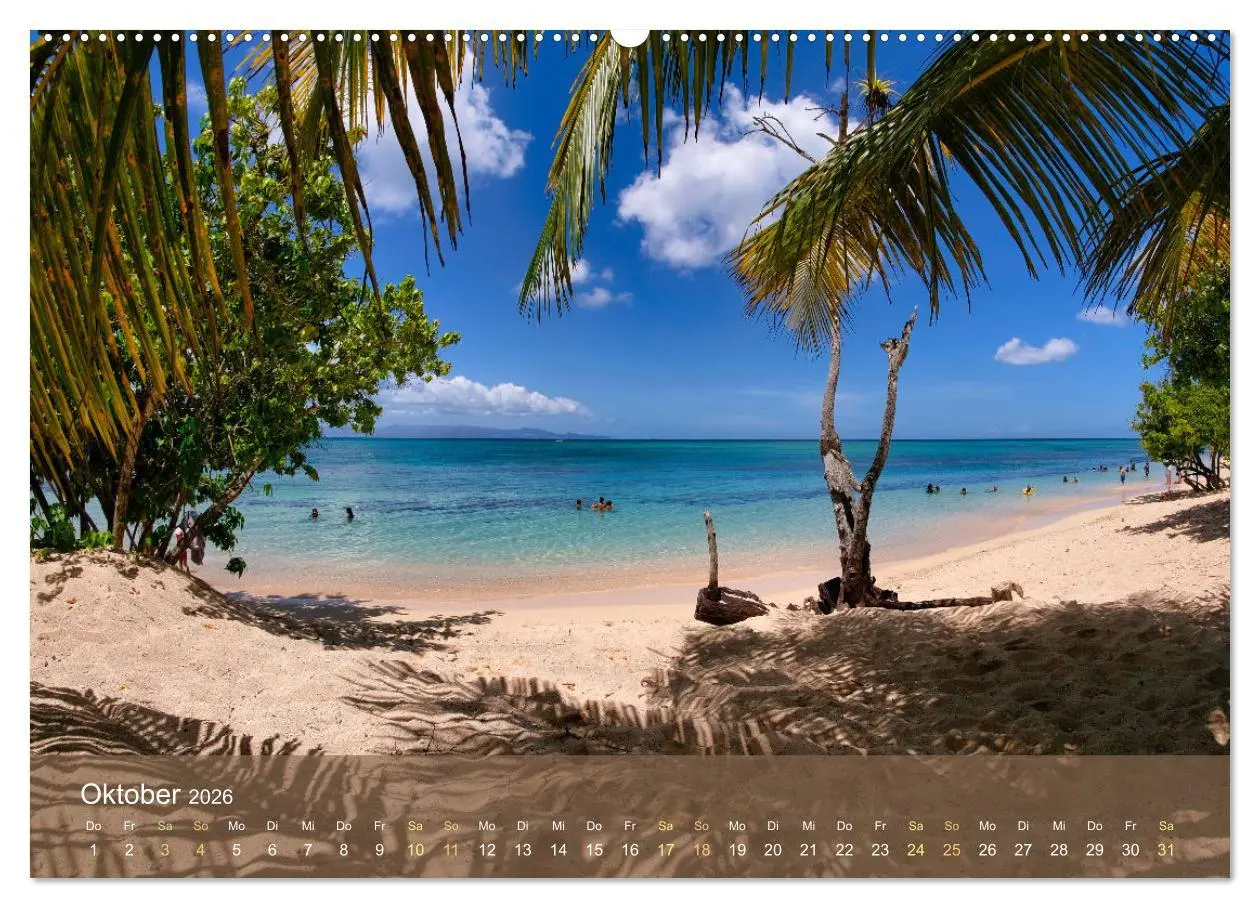 Bild: 9783457267127 | Guadeloupe - Karibische Traumstrände (Wandkalender 2026 DIN A2...