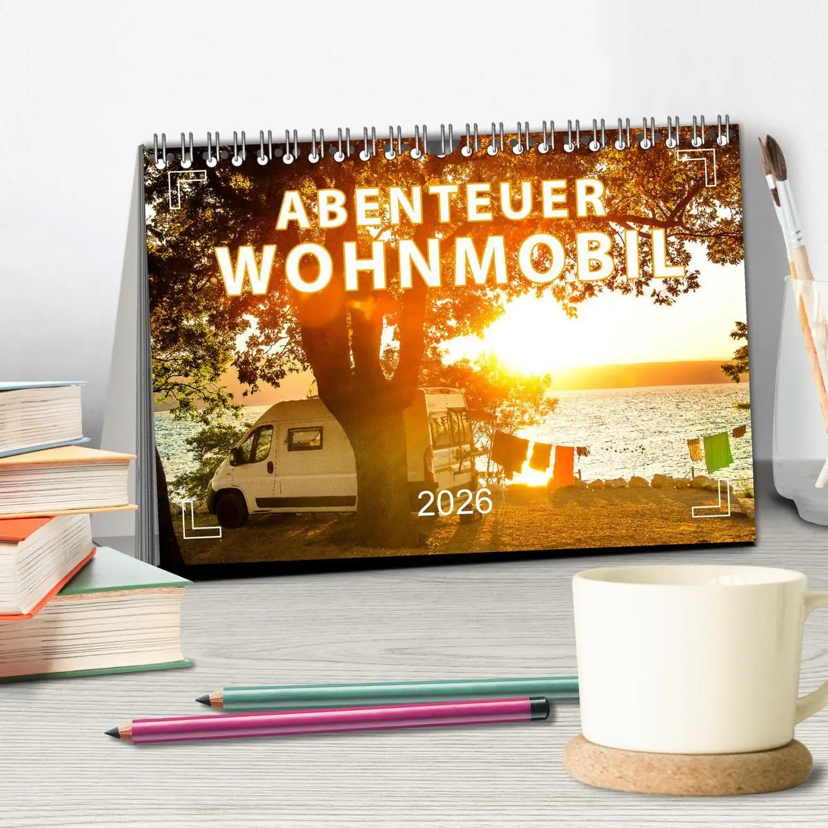 Bild: 9783457577127 | Abenteuer Wohnmobil - Camping, Vanlife, Roadtrips (Tischkalender...