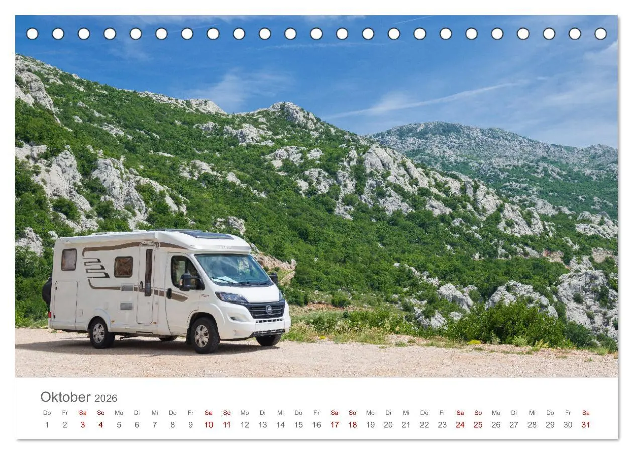 Bild: 9783457577127 | Abenteuer Wohnmobil - Camping, Vanlife, Roadtrips (Tischkalender...