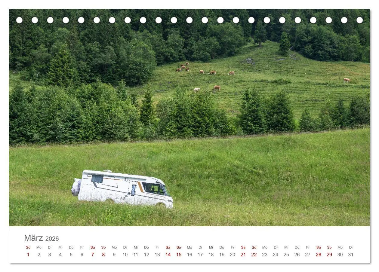 Bild: 9783457577127 | Abenteuer Wohnmobil - Camping, Vanlife, Roadtrips (Tischkalender...