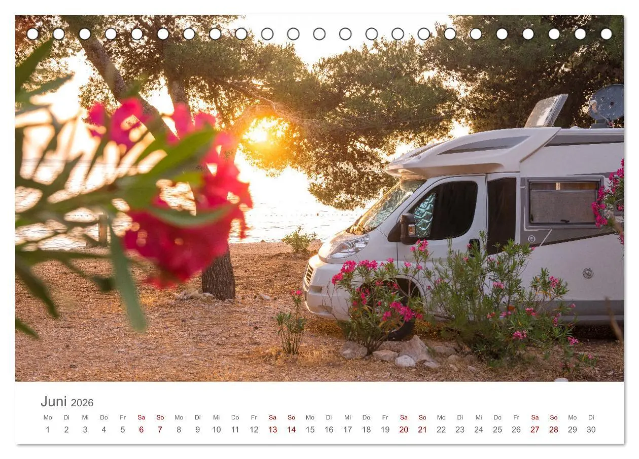 Bild: 9783457577127 | Abenteuer Wohnmobil - Camping, Vanlife, Roadtrips (Tischkalender...