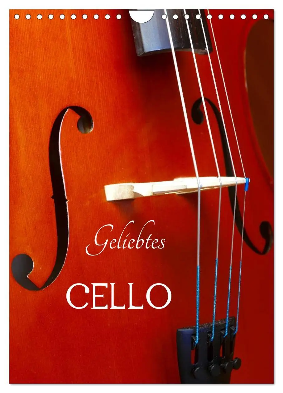 Cover: 9783516427127 | Geliebtes Cello (Wandkalender 2026 DIN A4 hoch), CALVENDO...