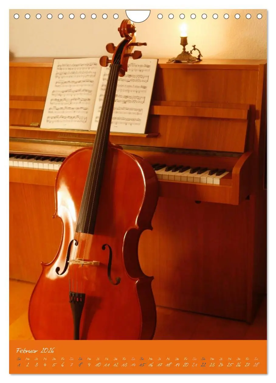 Bild: 9783516427127 | Geliebtes Cello (Wandkalender 2026 DIN A4 hoch), CALVENDO...