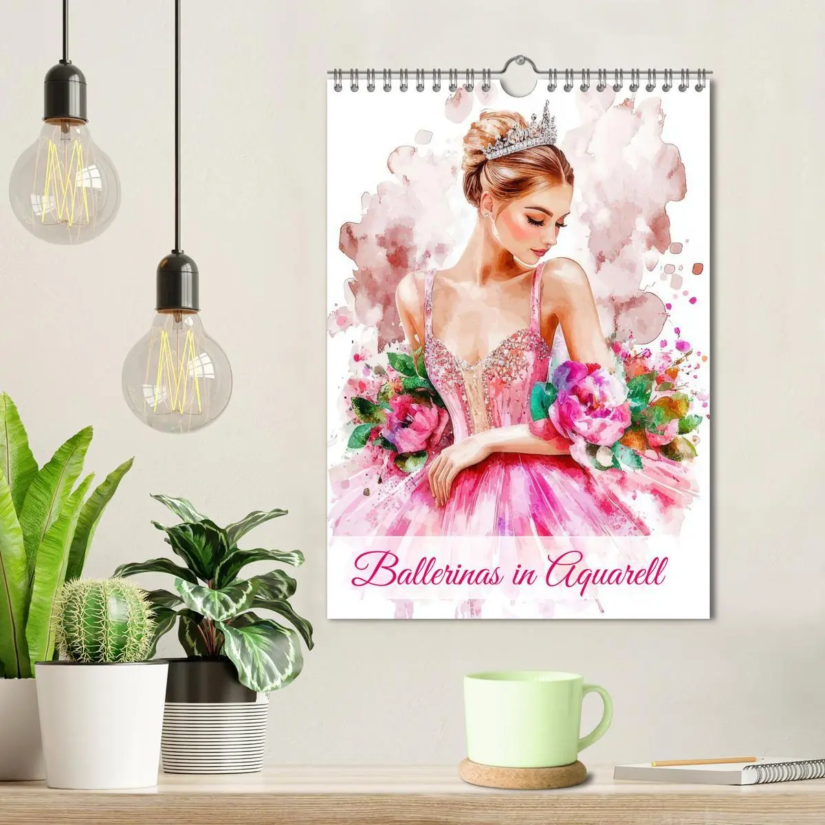 Bild: 9783516597127 | Ballerinas in Aquarell (Wandkalender 2026 DIN A4 hoch), CALVENDO...