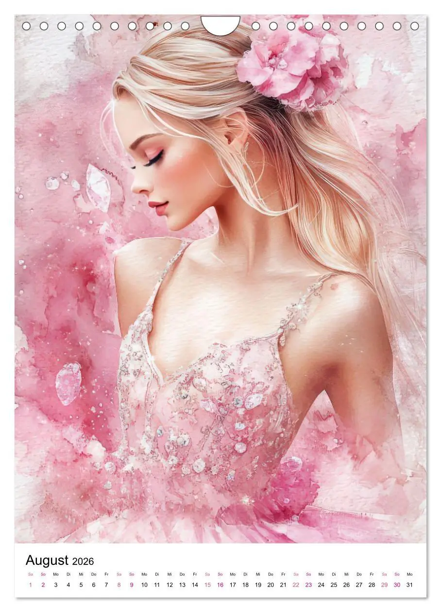 Bild: 9783516597127 | Ballerinas in Aquarell (Wandkalender 2026 DIN A4 hoch), CALVENDO...