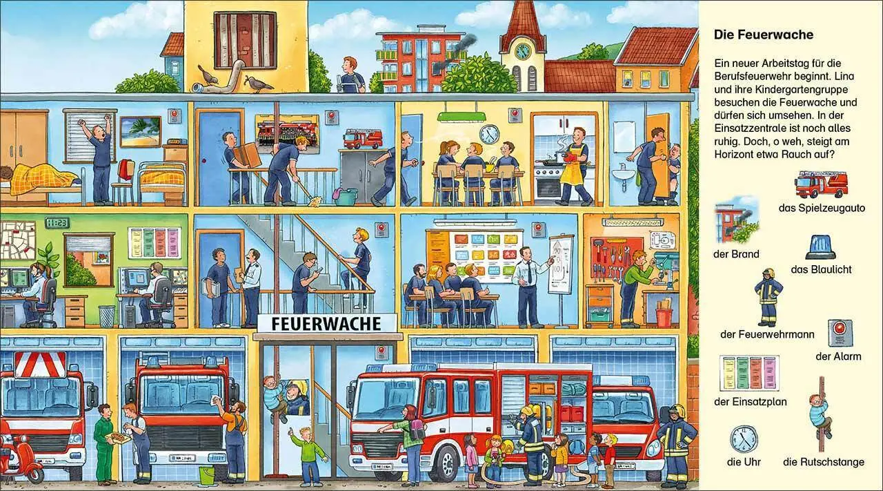 Rückseite: 9783743207127 | Suche und finde! - Feuerwehr | Joachim Krause | Buch | 20 S. | Deutsch