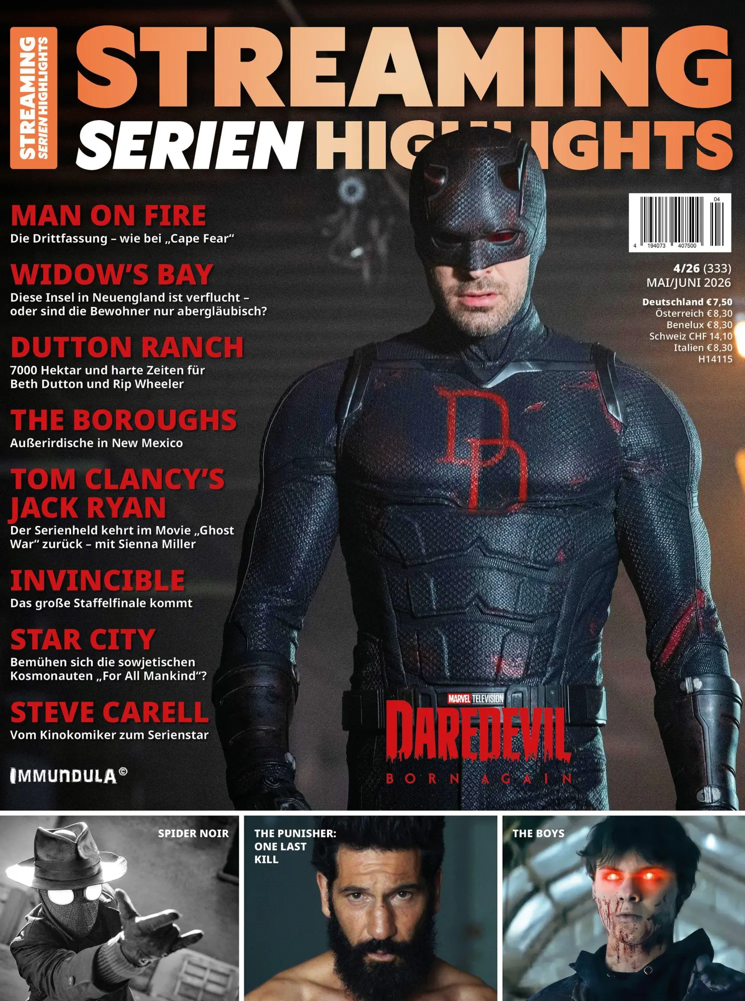 Cover: 9783959367127 | STREAMING SERIEN HIGHLIGHTS. Ausgabe Mai/Juni 2026 (#333) | Broschüre