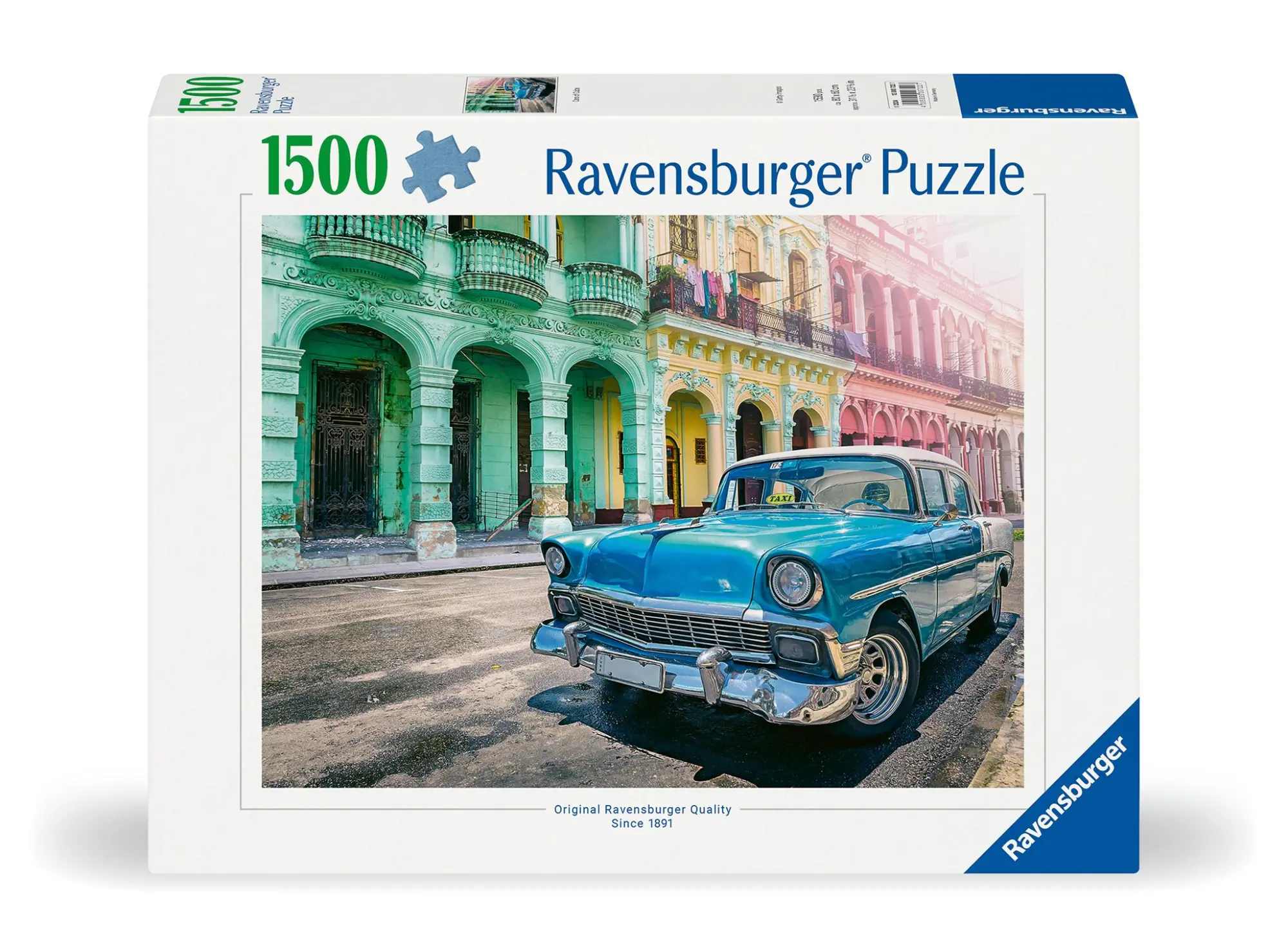 Cover: 4005555007227 | Erwachsenenpuzzle 1500 Teile - Cuba Cars | Spiel | 12000722 | Deutsch