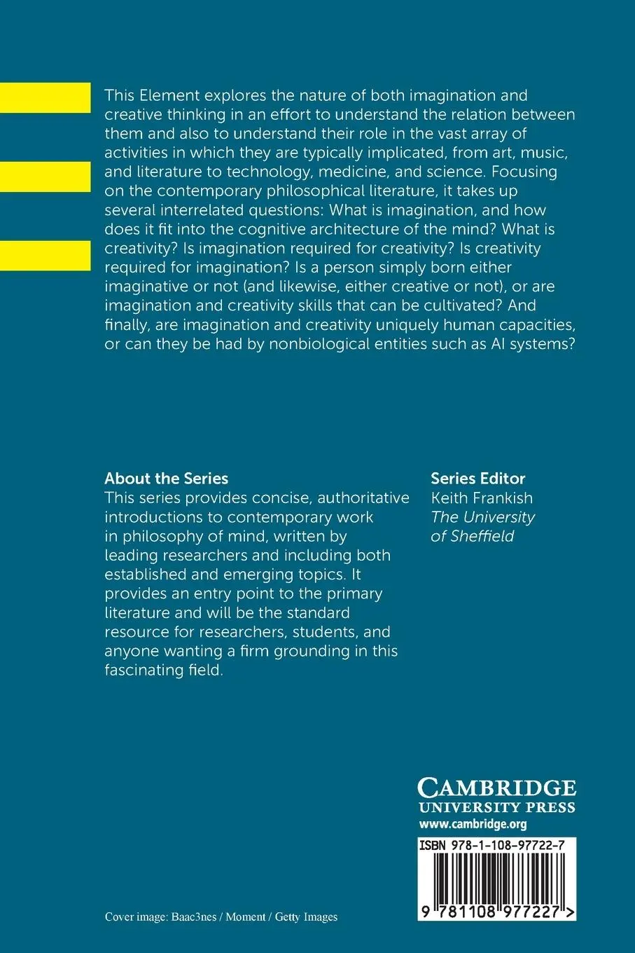 Rückseite: 9781108977227 | Imagination and Creative Thinking | Amy Kind | Taschenbuch | Englisch