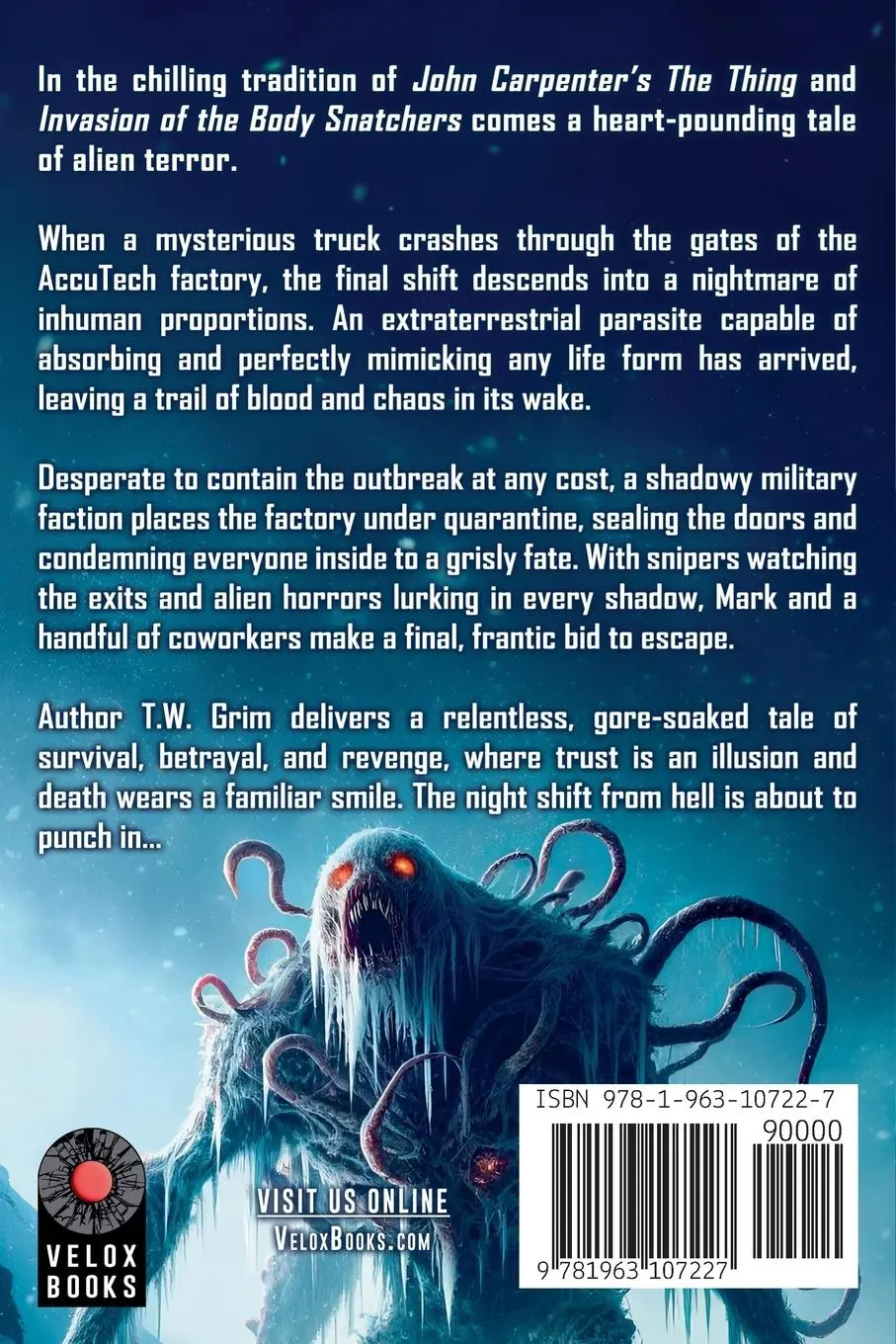 Rückseite: 9781963107227 | When the Stars Fall | T. W. Grim (u. a.) | Taschenbuch | Englisch