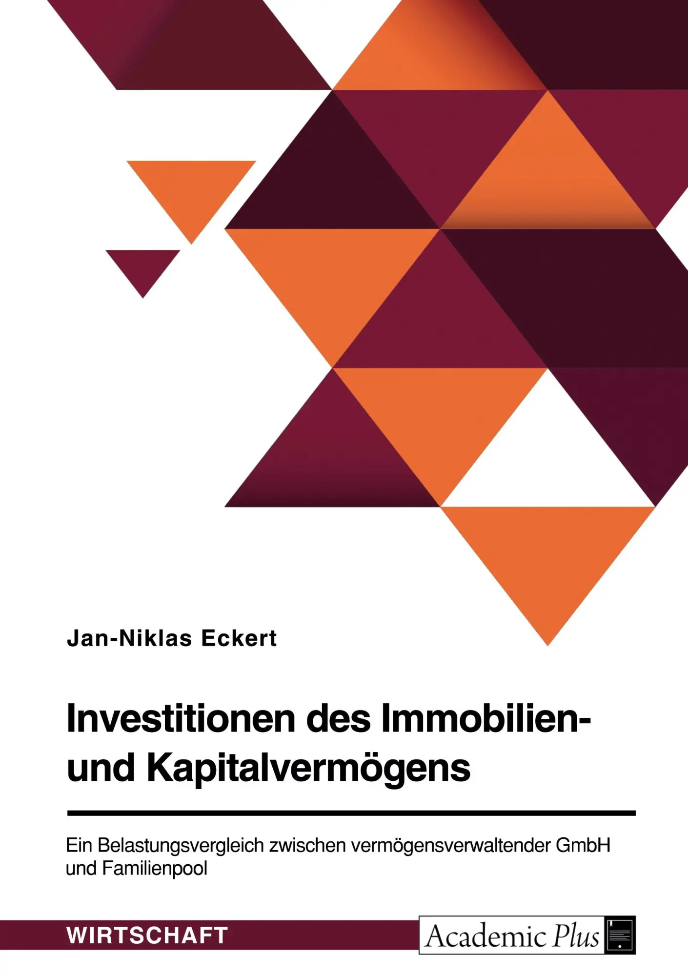 Cover: 9783346757227 | Investitionen des Immobilien- und Kapitalvermögens. Ein...