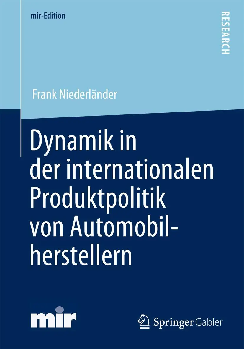 Cover: 9783409117227 | Dynamik in der internationalen Produktpolitik von Automobilherstellern