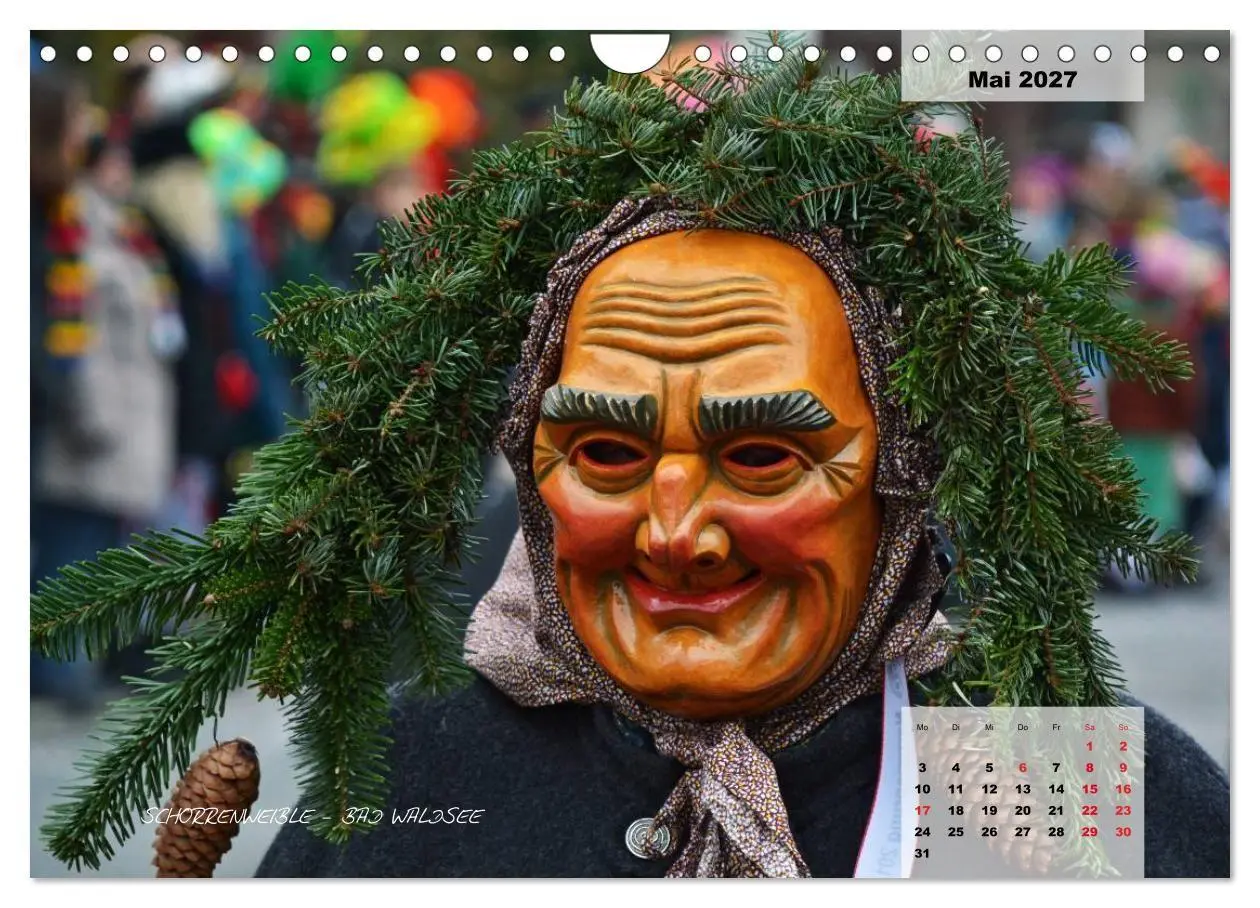Bild: 9783569987227 | Schwäbisch alemannische Fasnet (Wandkalender 2027 DIN A4 quer),...