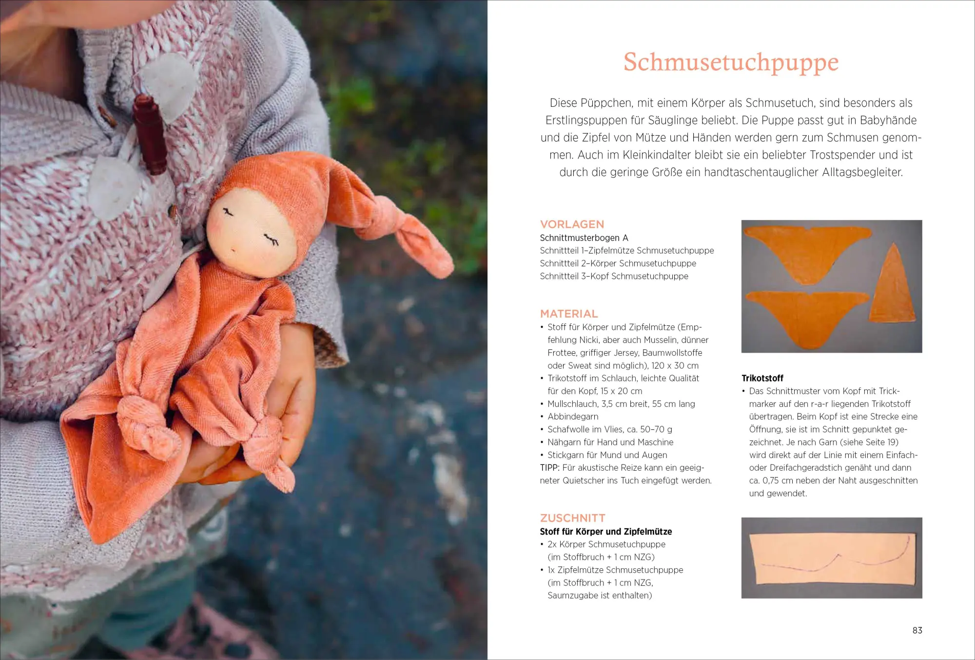 Bild: 9783841067227 | Handgemachte Puppen im Waldorf-Stil | Kristin Wünsch | Buch | 160 S.