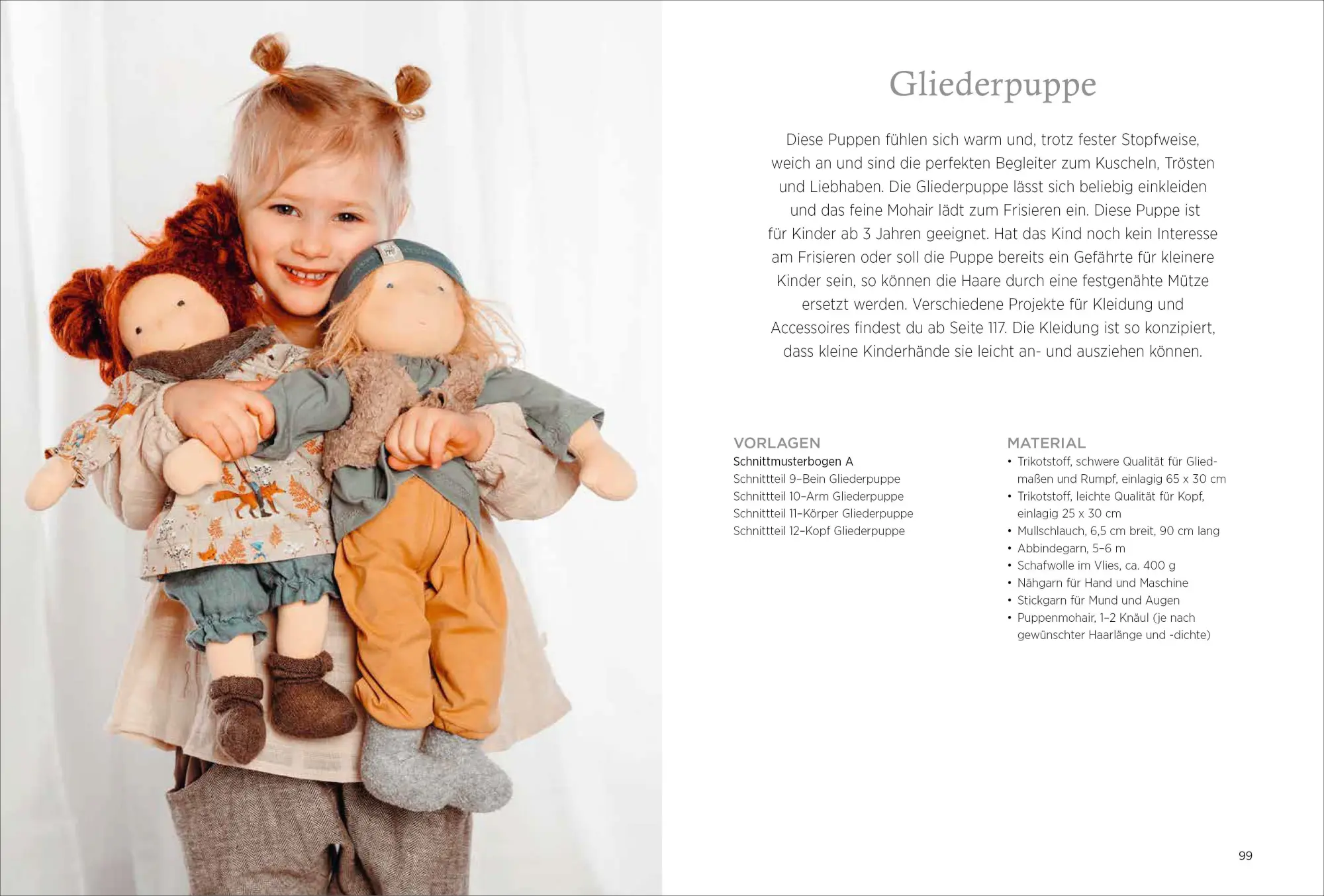 Bild: 9783841067227 | Handgemachte Puppen im Waldorf-Stil | Kristin Wünsch | Buch | 160 S.
