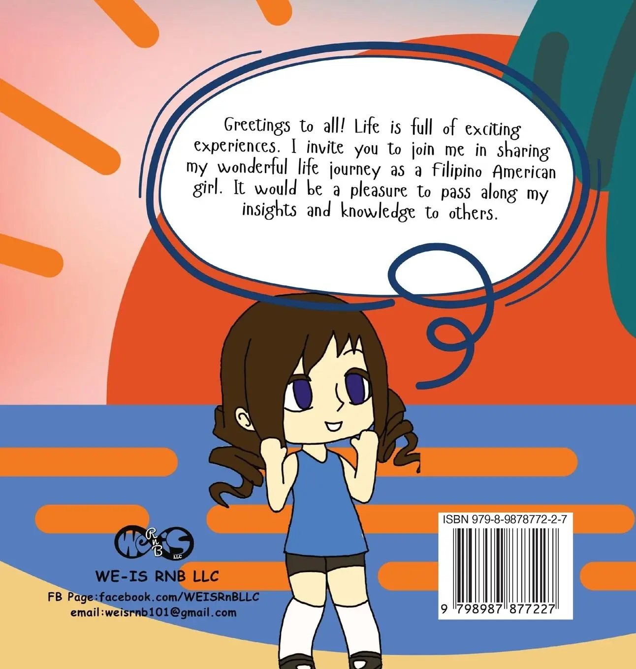 Rückseite: 9798987877227 | Emmy's Diary | My Life in the Philippines (Revised Edition) | Rb Weis