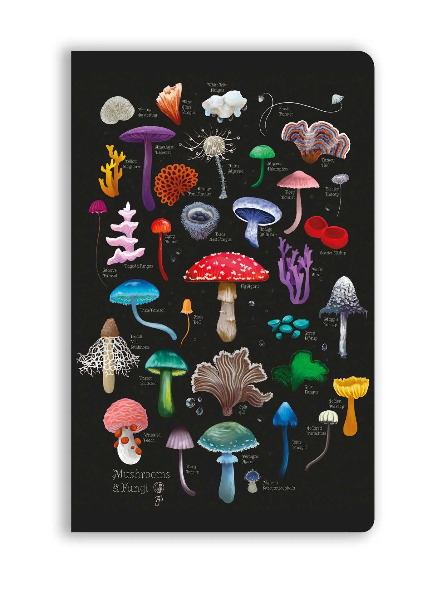Anna Stead: Mushrooms & Fungi (Soft Touch Journal) - Neuware
