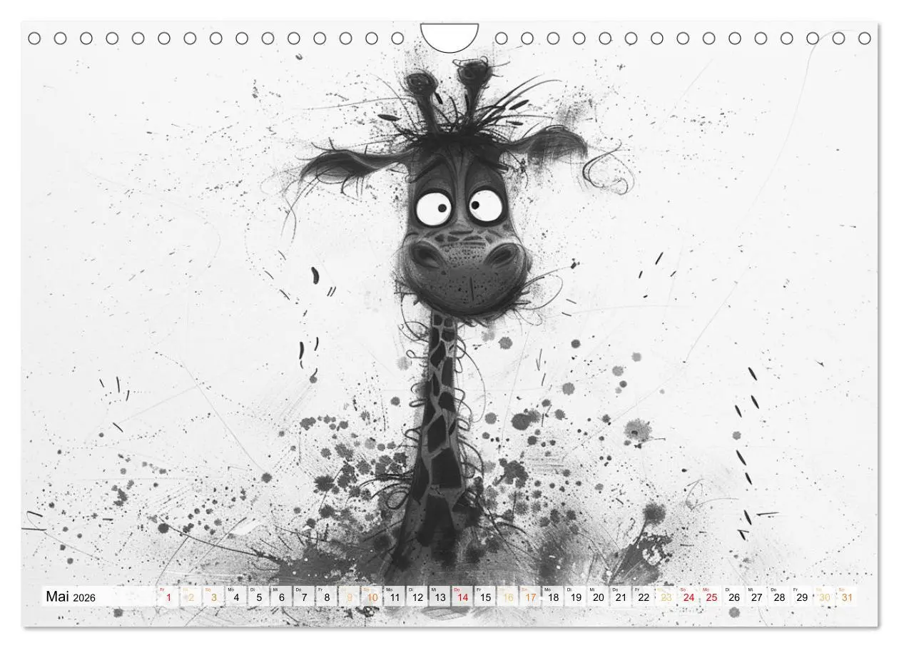 Bild: 9783457317327 | Tierisches Tohuwabohu (Wandkalender 2026 DIN A4 quer), CALVENDO...