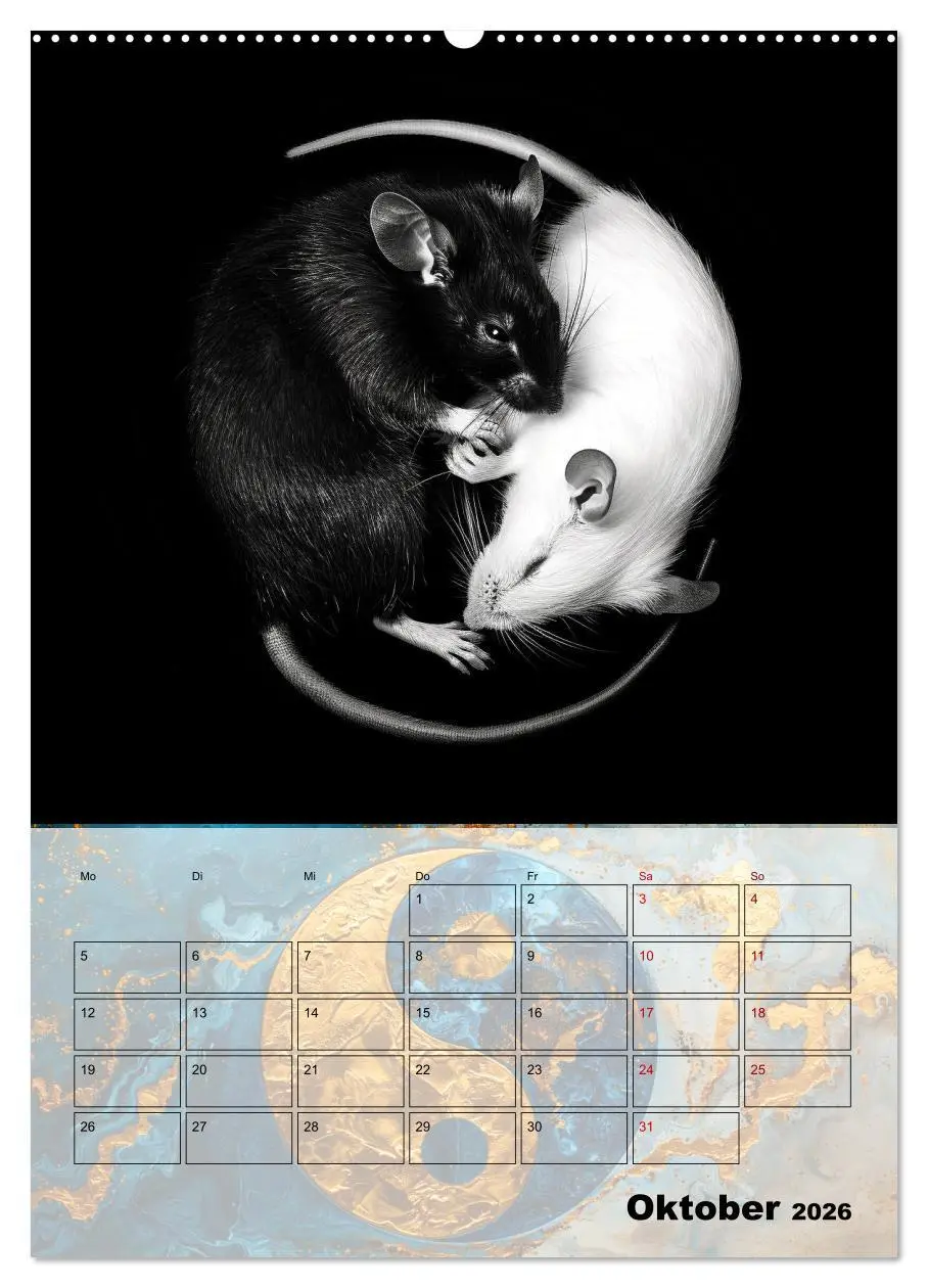 Bild: 9783516267327 | Sei das Yin zu meinem Yang (hochwertiger Premium Wandkalender 2026...