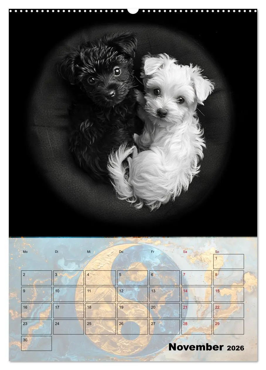Bild: 9783516267327 | Sei das Yin zu meinem Yang (hochwertiger Premium Wandkalender 2026...