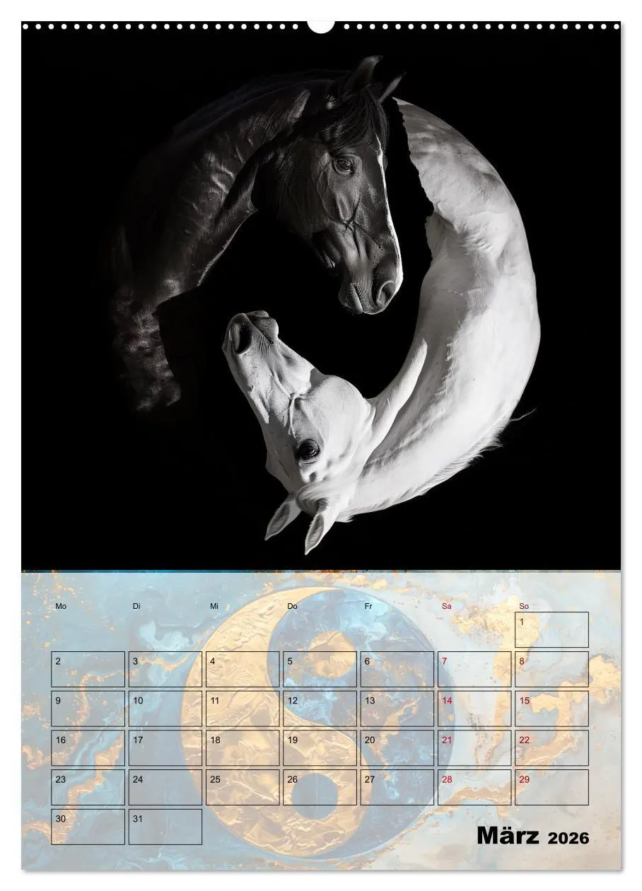 Bild: 9783516267327 | Sei das Yin zu meinem Yang (hochwertiger Premium Wandkalender 2026...