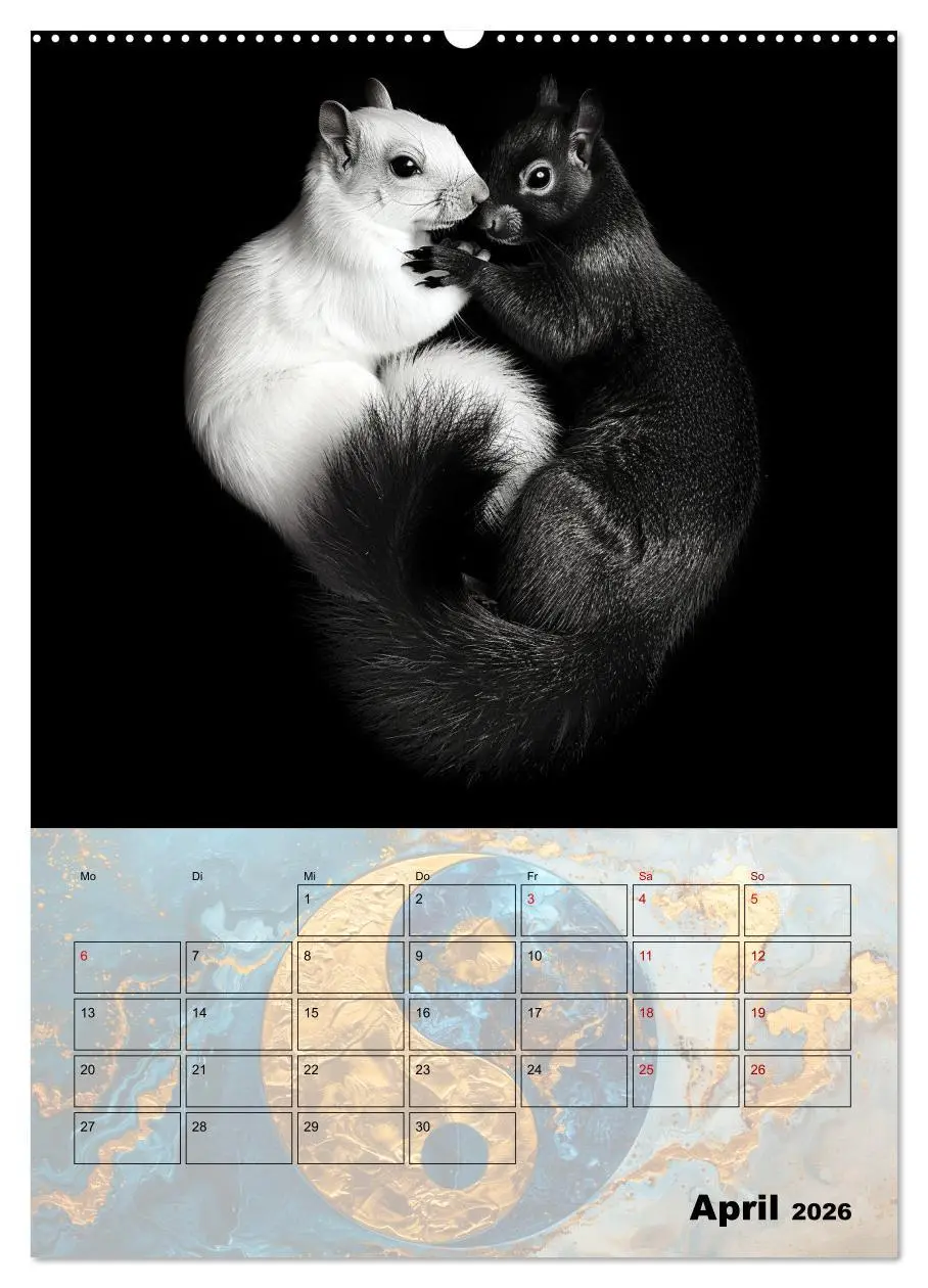 Bild: 9783516267327 | Sei das Yin zu meinem Yang (hochwertiger Premium Wandkalender 2026...