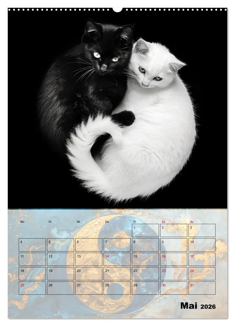 Bild: 9783516267327 | Sei das Yin zu meinem Yang (hochwertiger Premium Wandkalender 2026...