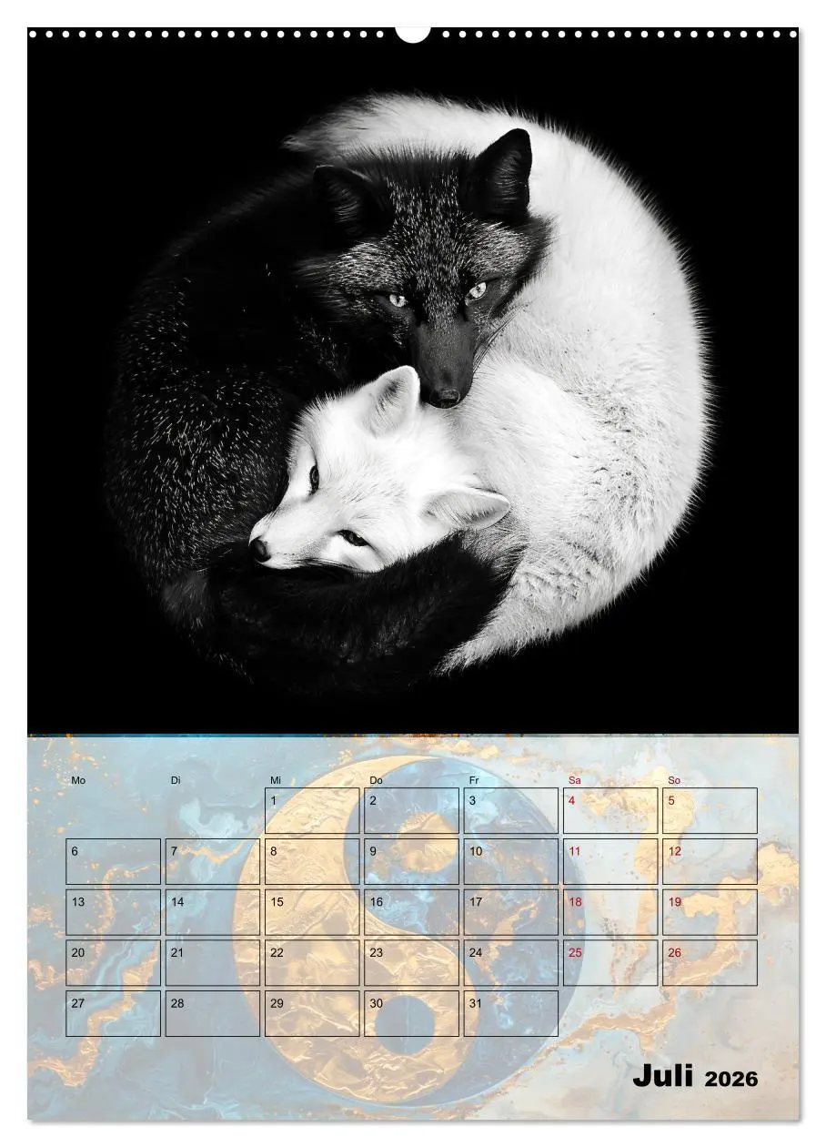 Bild: 9783516267327 | Sei das Yin zu meinem Yang (hochwertiger Premium Wandkalender 2026...