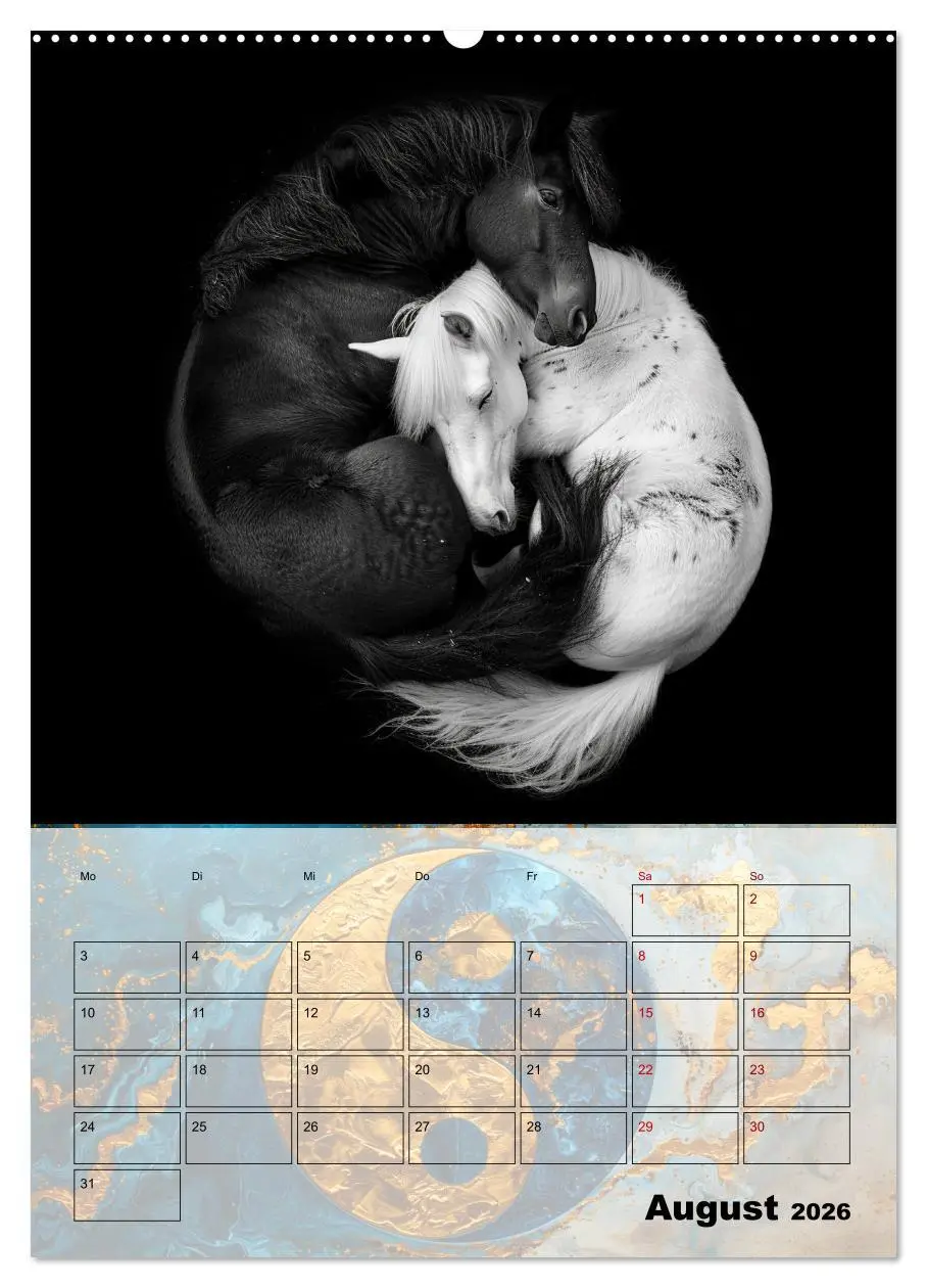 Bild: 9783516267327 | Sei das Yin zu meinem Yang (hochwertiger Premium Wandkalender 2026...