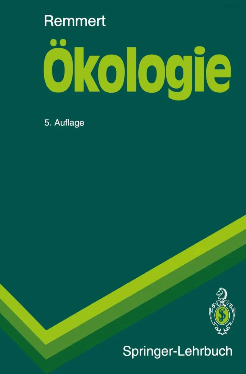 Cover: 9783540547327 | Ökologie | Ein Lehrbuch | Hermann Remmert | Taschenbuch | x | Deutsch
