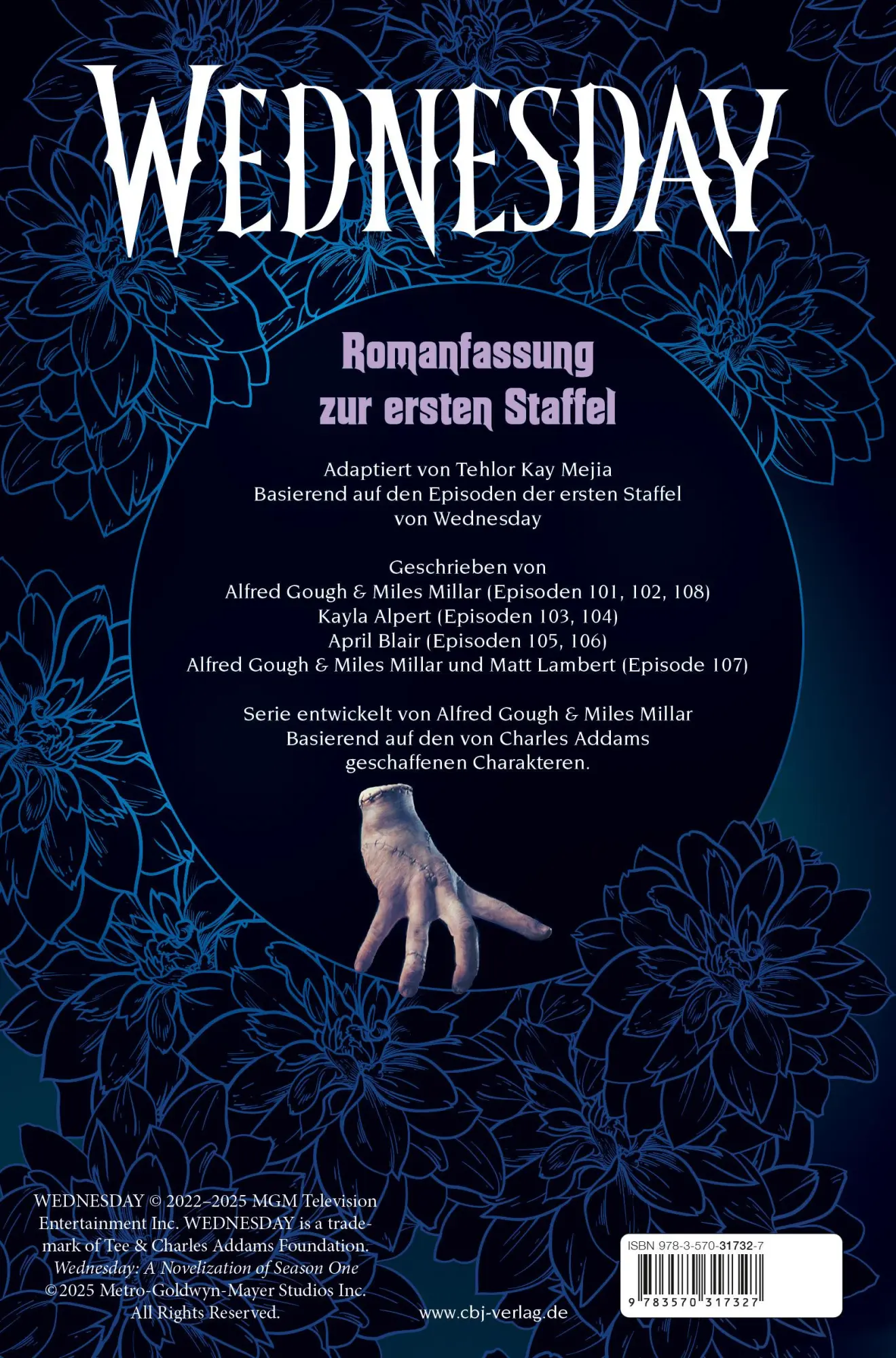 Bild: 9783570317327 | Wednesday - Romanfassung zur ersten Staffel | Tehlor Kay Mejia (u. a.)