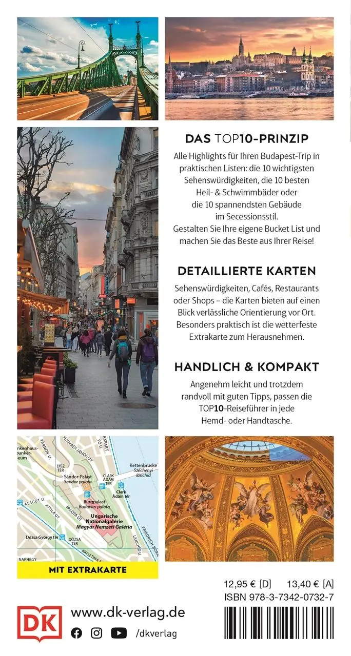 Bild: 9783734207327 | TOP10 Reiseführer Budapest | DK Verlag - Reise | Taschenbuch | 128 S.